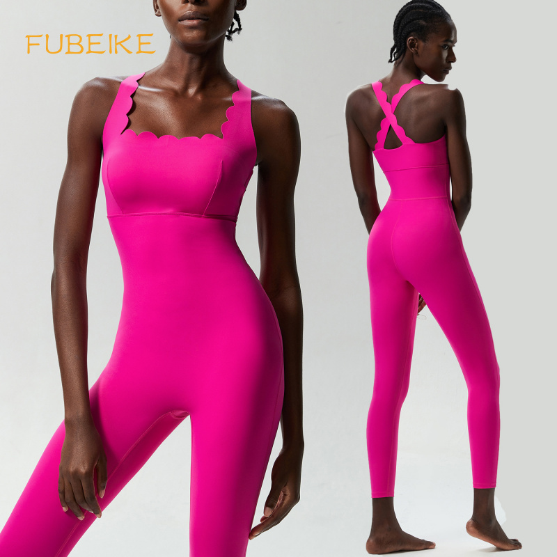 Yoga Fitness Stretching - FUBEIKE موجة صغيرة الجمال الظهر اليوغا