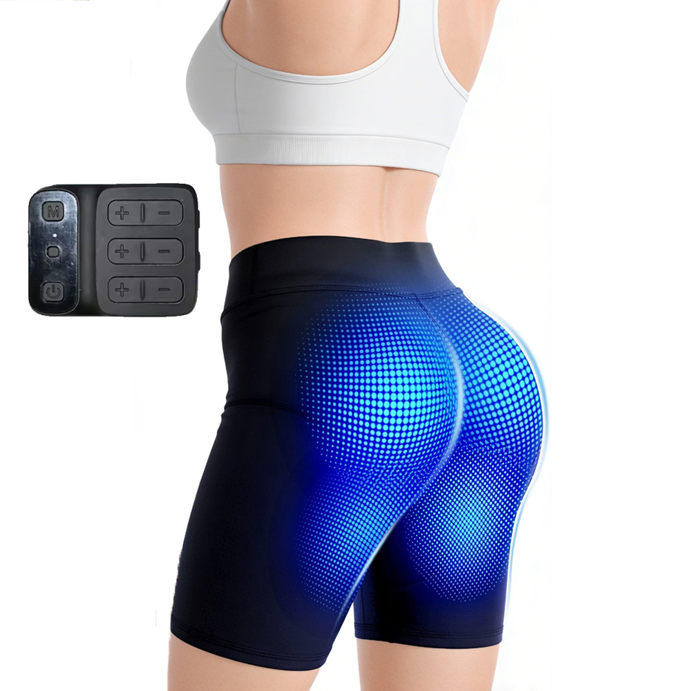 Yoga Fitness Power Yoga - سراويل تدريب EMS كهربائية لتحفيز العضلات،