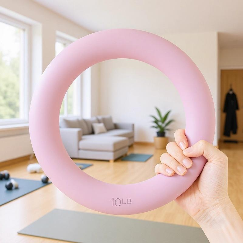 مادة السيليكون حلقة الطاقة للا - مراجعة Yoga Fitness Power Yoga وسعره