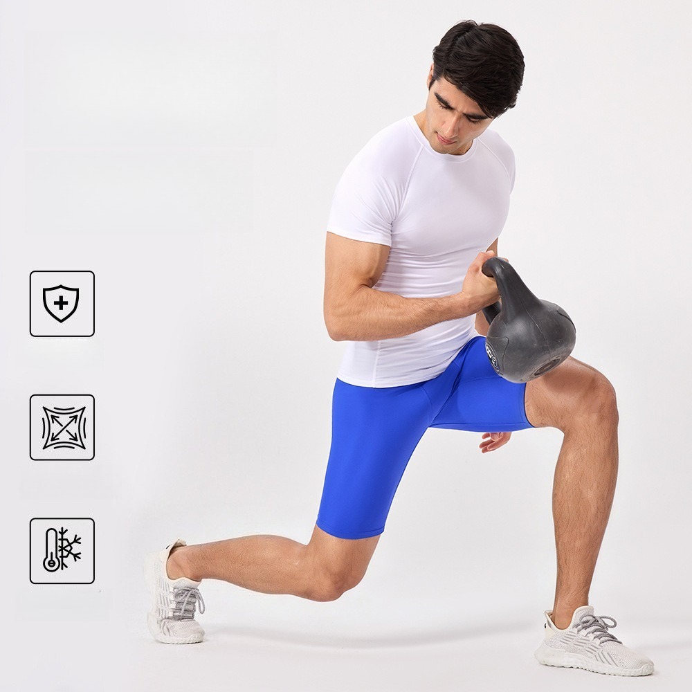 شورت يوجا رجالي بطول 5 بوصات،  - مراجعة Yoga Fitness Stretching وسعره