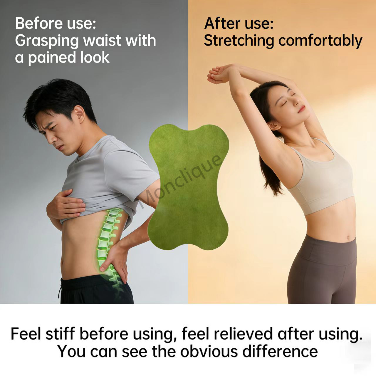 24/48 قطعة من لصقات تدليك الظه - مراجعة Yoga Fitness Promotion وسعره