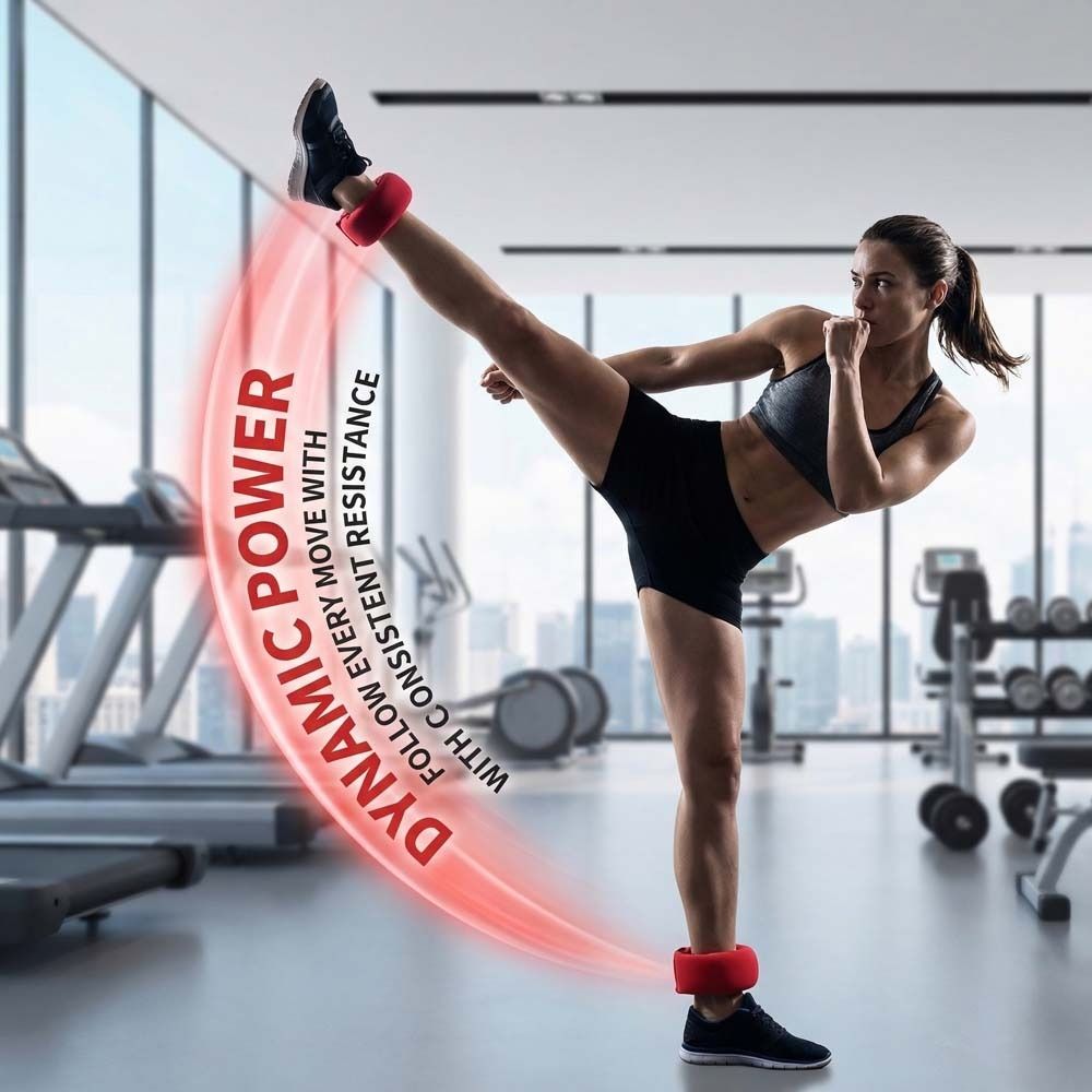 قطعتان من أثقال الكاحل بوزن 1  - مراجعة Ankle Weights وسعره